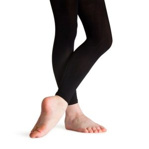 Black Footless Tights