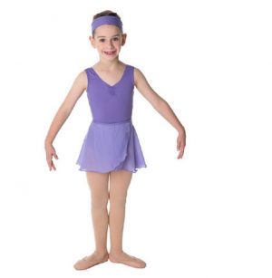 Jacaranda Gathered Front Leotard