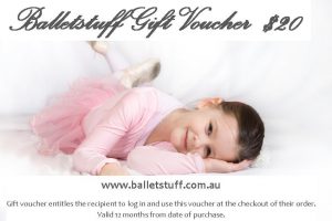 Balletstuff Gift Voucher $20