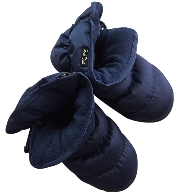 Warm up Boots Navy-0 Girls warm up booties