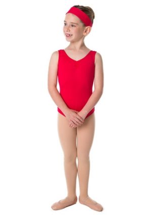 STUDIO RANGE Children's Tactel Gathered Front Leotard - 13 Colours-38761