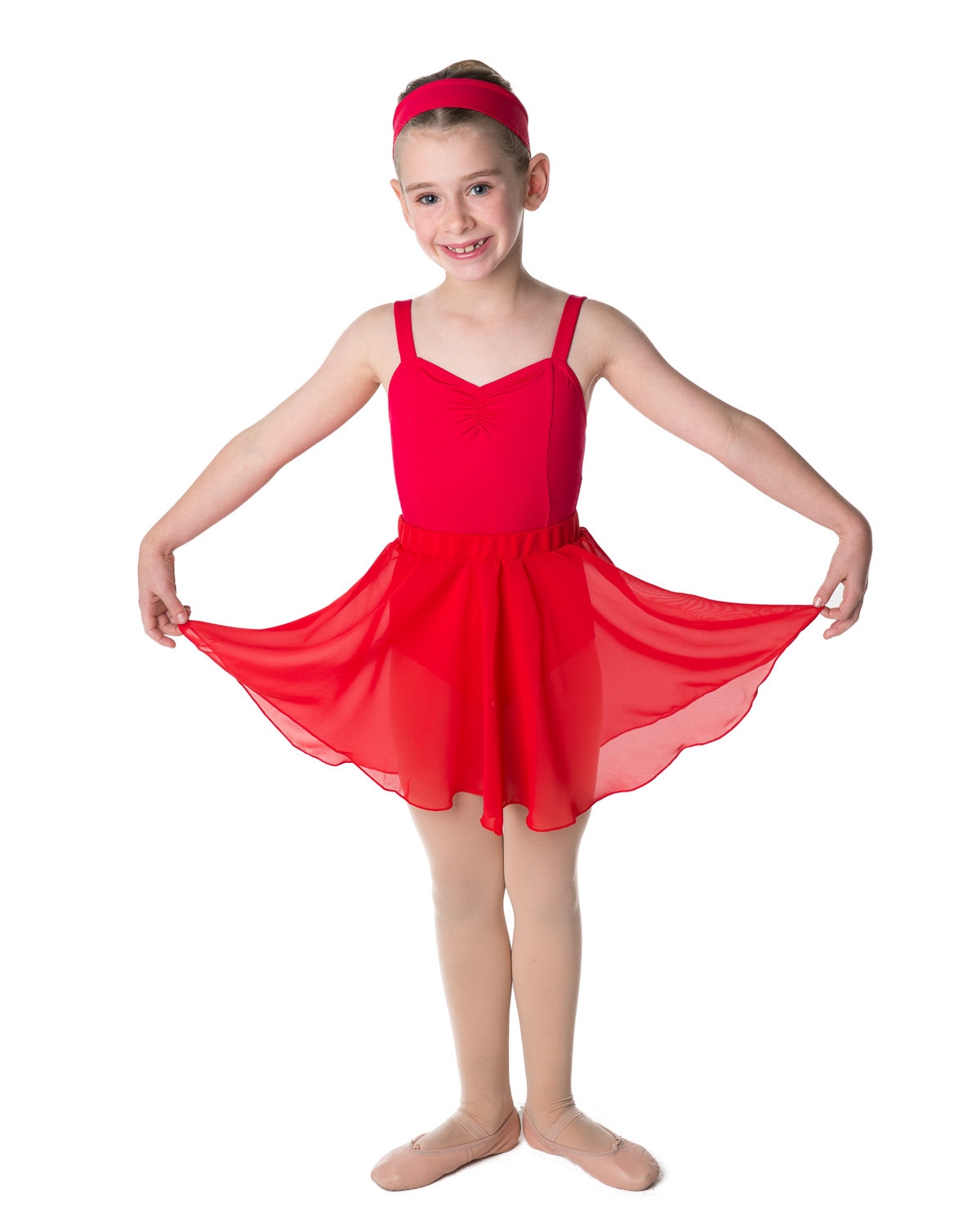 Studio Range Red Circle Skirt - Sizes 4 years to 12 years CLEARANCE-0