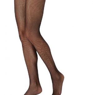 Black fishnet dance tights