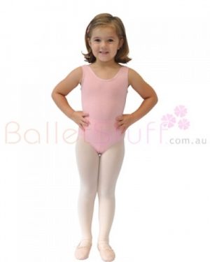 CLEARANCE Tank Dance Leotard - Child 13-15 Pink-0