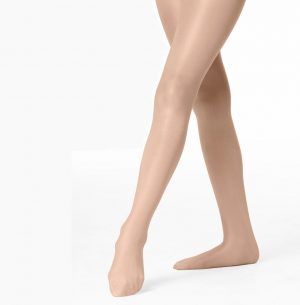 Light flesh tone shimmer tights