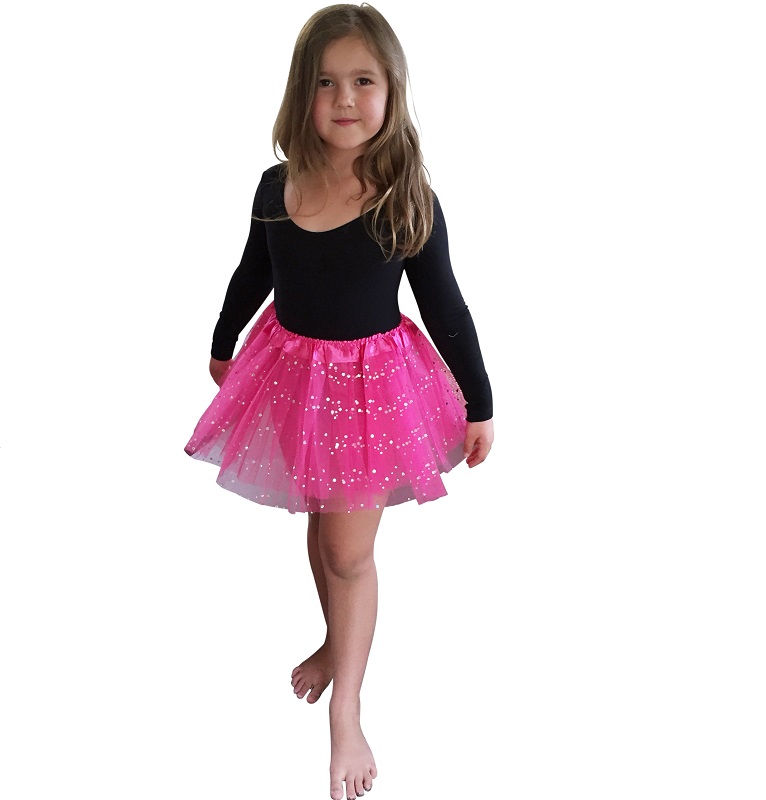 Sparkle tutu hot pink square