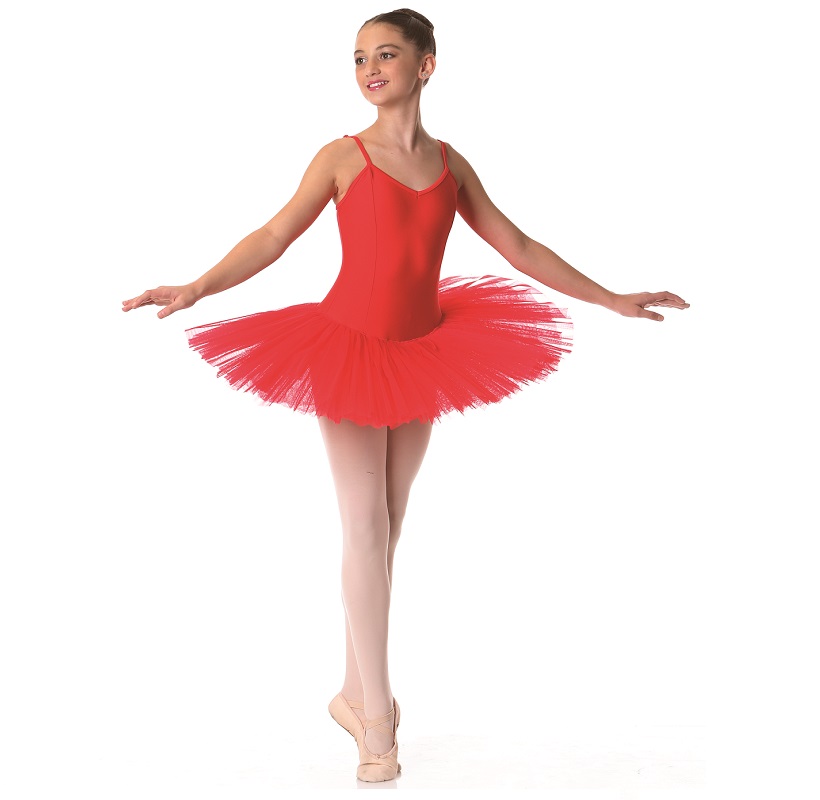 Studio range tutu large size red front square studio range tutu teenage