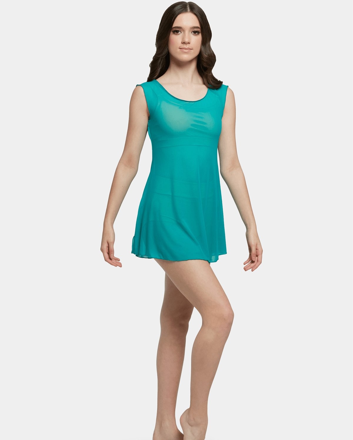Mesh Slip Dress - Adult Sizes-39781 Mesh Slip Dress - Adult Sizes-39781