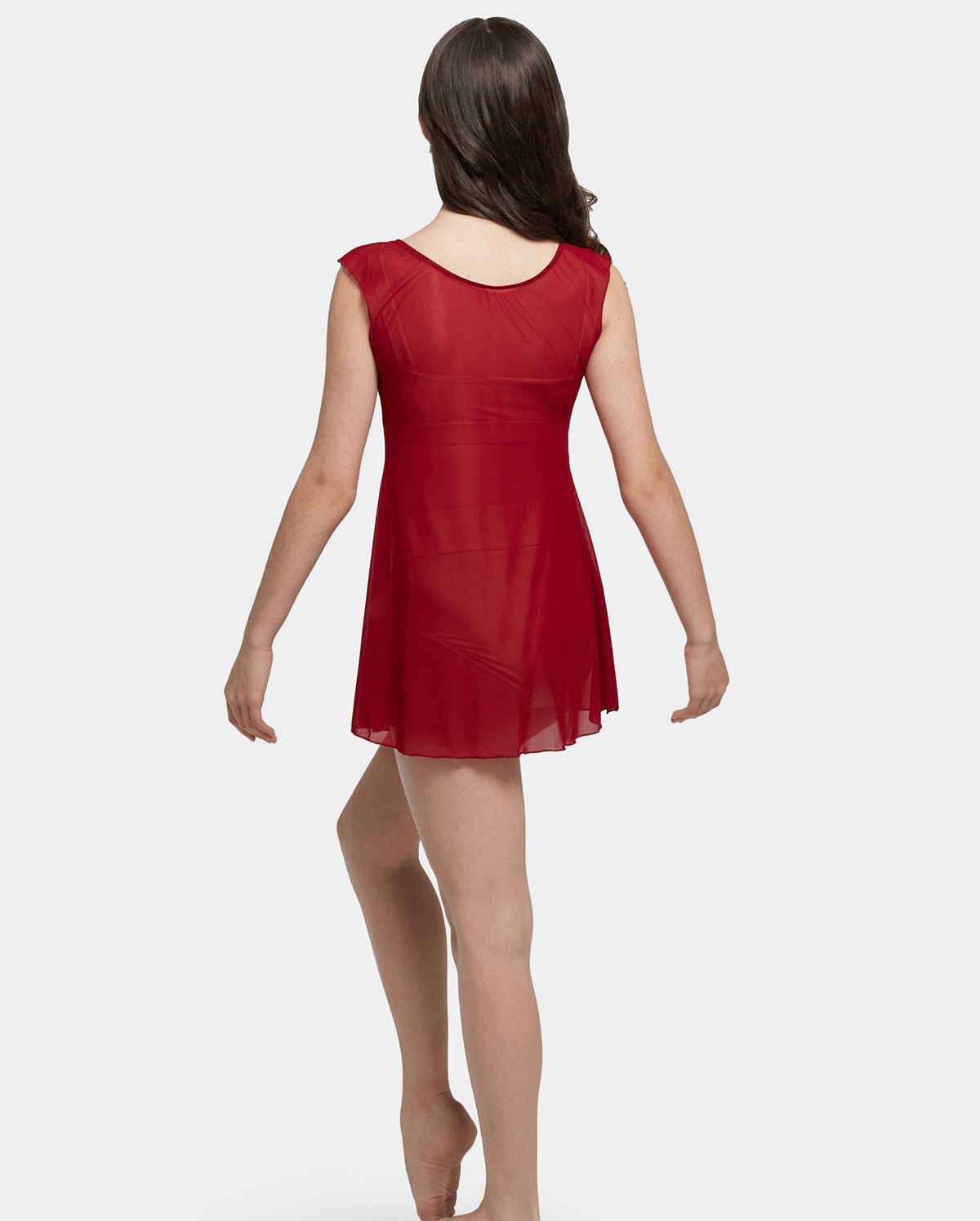 Mesh Slip Dress - Adult Sizes-39784 Mesh Slip Dress - Adult Sizes-39784
