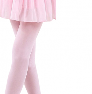 Candy pink ballet tights