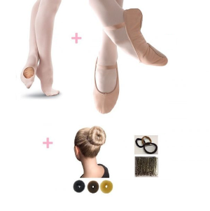 ballet concert shoes and tights