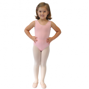 sleeveless dance leotard
