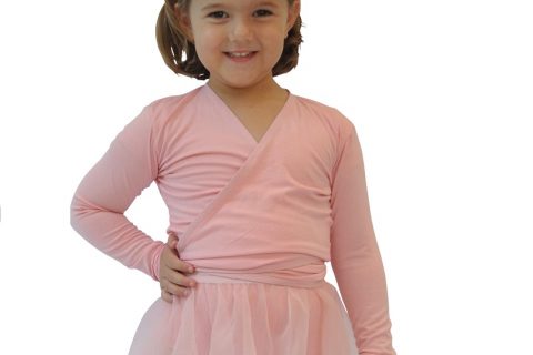 girls ballet crossover cardigan