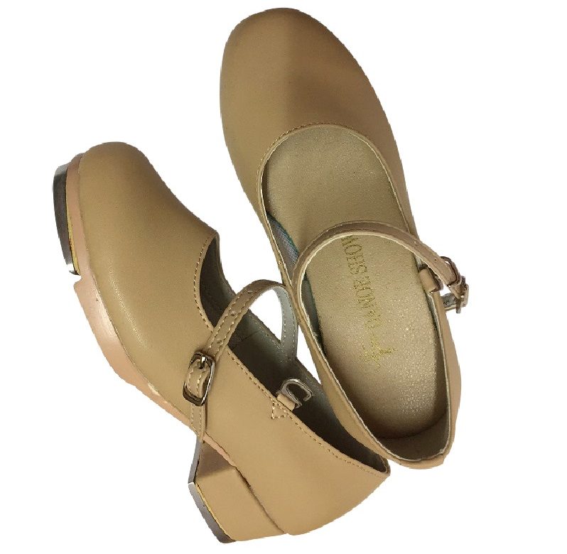 tan tap shoes