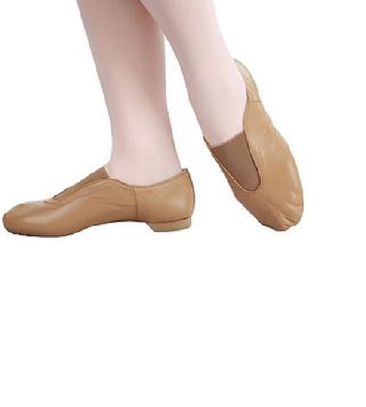 Jazz booties tan square tan jazz shoes