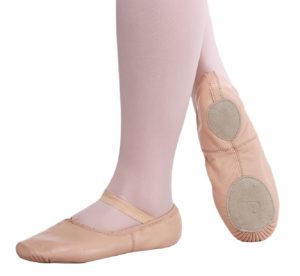 Leather ballet shoes