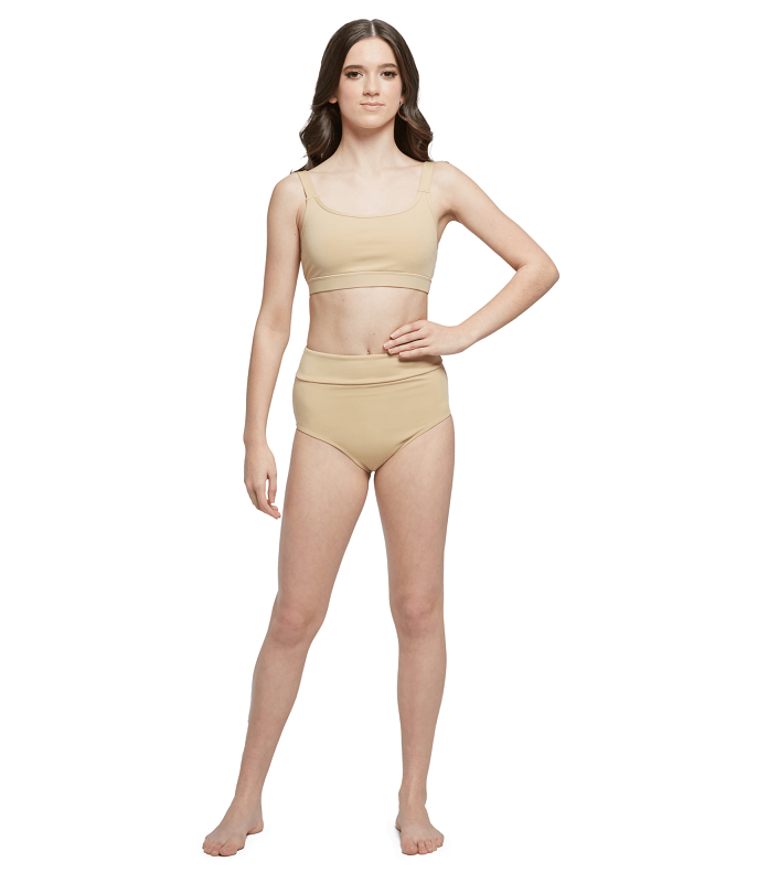 Performance briefs adult cashew front square Women's Performance Briefs