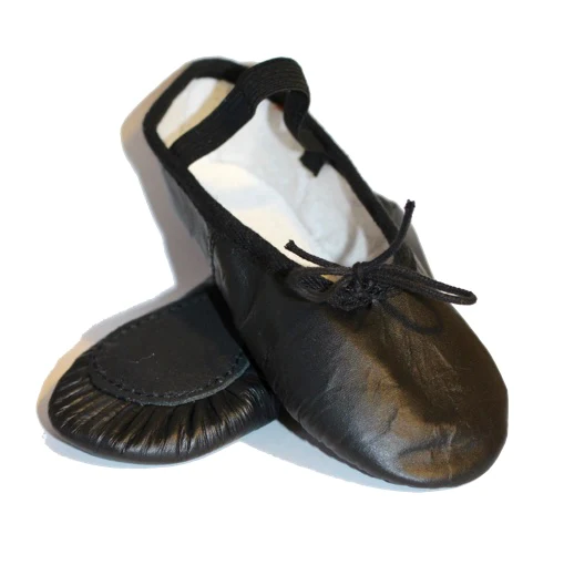 Black ballet shoes