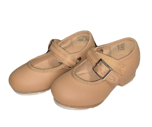 toddler tan tap shoes