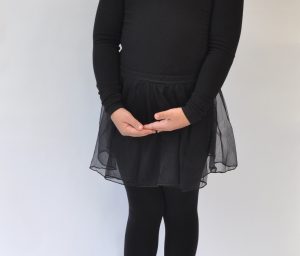 Nylon Ballet Skirt in Black - FINAL CLEARANCE. GRAB A BARGAIN CUTE SKIRTS