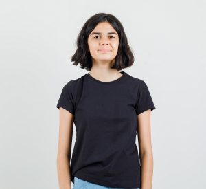 Unisex Black Short Sleeve Tee
