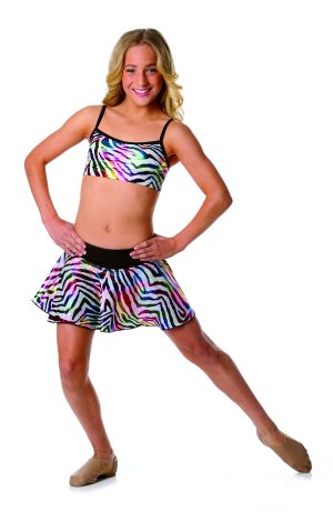 Studio Range Safari Crop Top - child 2-3 years