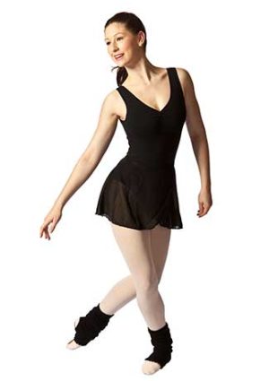 STUDIO RANGE Adult's Classic Black Wrap Skirt